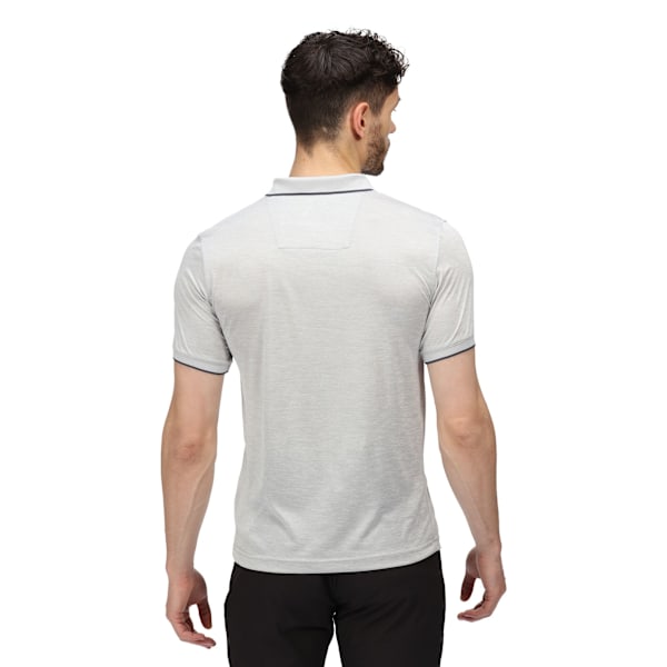 Regatta Remex II Pikétröja för män 4XL Silvergrå Silver Grey 4XL