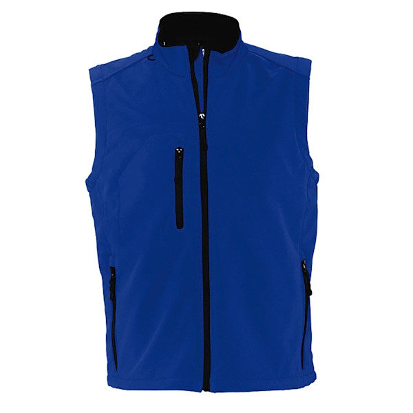 SOLS Herr Rallye Soft Shell Bodywarmer Jacka L Royal Blue Royal Blue L