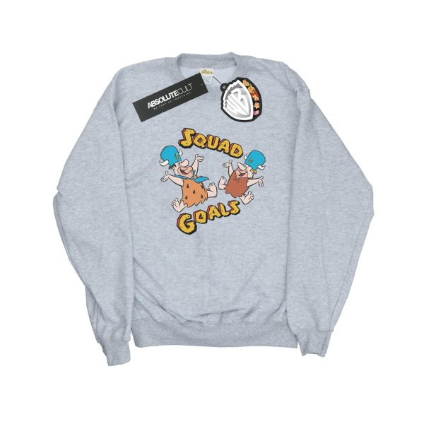 The Flintstones Dam/Damer Squad Goals Sweatshirt S Heather Heather Grey S