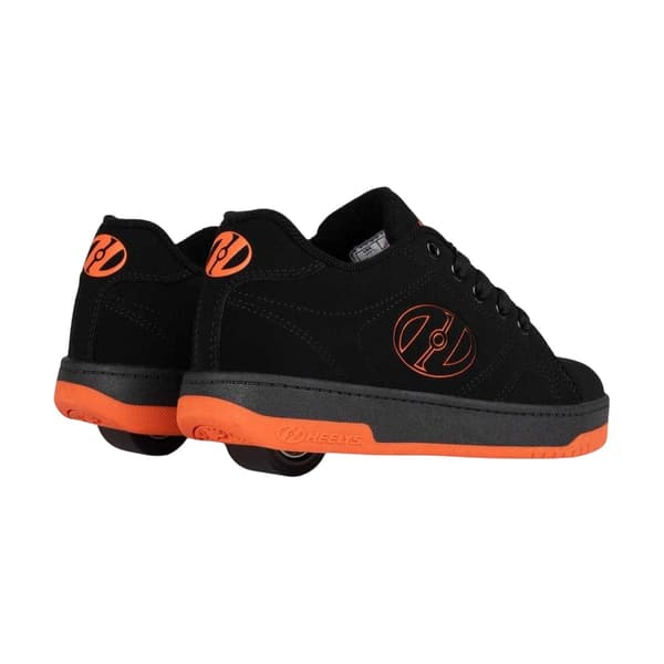Heelys Barn/Kids Propel Canvas Trainers 2 UK Svart/Låga Black/Flame 2 UK