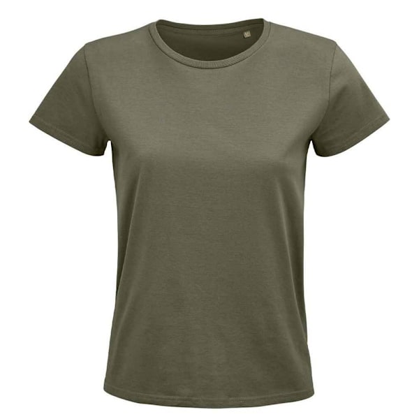 SOLS Dam/Kvinnor Pioneer Organic T-Shirt M Khaki Khaki M