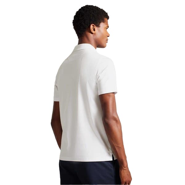 Ted Baker Herr Zeiter Pikétröja i Bomull S Vit White S