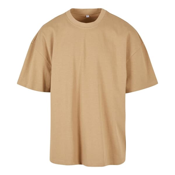 Bygg ditt varumärke Herr Plain Ultra Heavyweight T-shirt M Sand Sand M