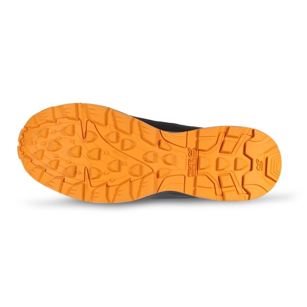 Regatta Mens Samaris Lite Walking Shoes 9 UK Black/Flame Orange Black/Flame Orange 9 UK
