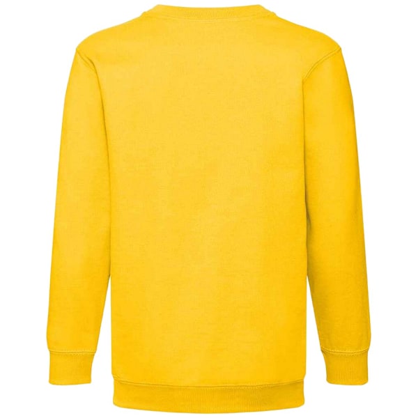 Fruit of the Loom Barnkläder för Barn/Juniorer Klassisk Drop Shoulder Sweatshirt Sunflower 12-13 Years