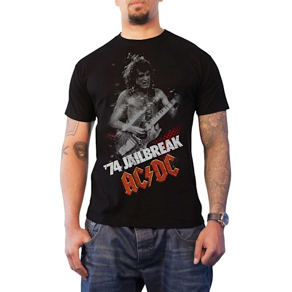 AC/DC Unisex Vuxen Jailbreak T-shirt S Svart Black S