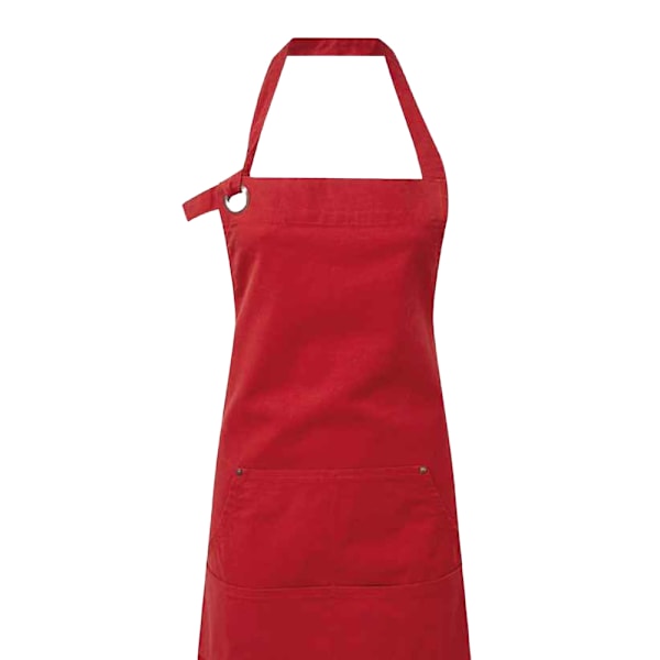 Premier Calibre Heavy Canvas Fickförkläde En Storlek Röd Red One Size