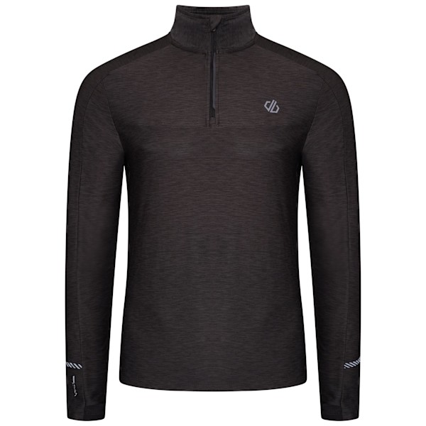 Dare 2B Herr Power Up II Lättviktsjersey L Svart Melange Black Marl L