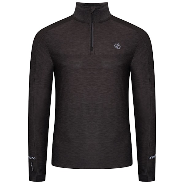 Dare 2B Herr Power Up II Lättviktsjersey L Svart Melange Black Marl L