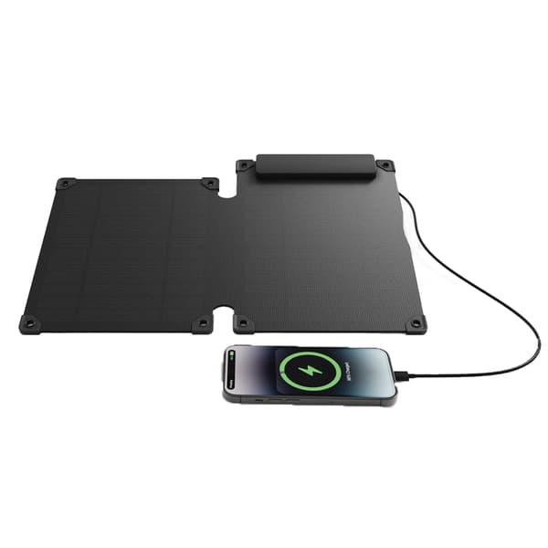 XD Collection Solarpulse Solpanel av återvunnen plast One Size Black One Size