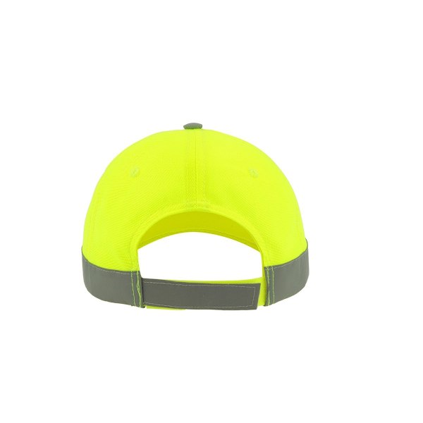 Atlantis Helpy 5 Panel Reflekterande Kepsen En Storlek Säkerhetsgul Safety Yellow One Size