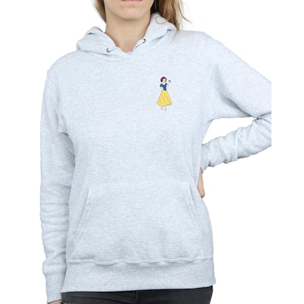 Disney Princess Dam/Damer Snövit Bröst Hoodie M Heather Heather Grey M