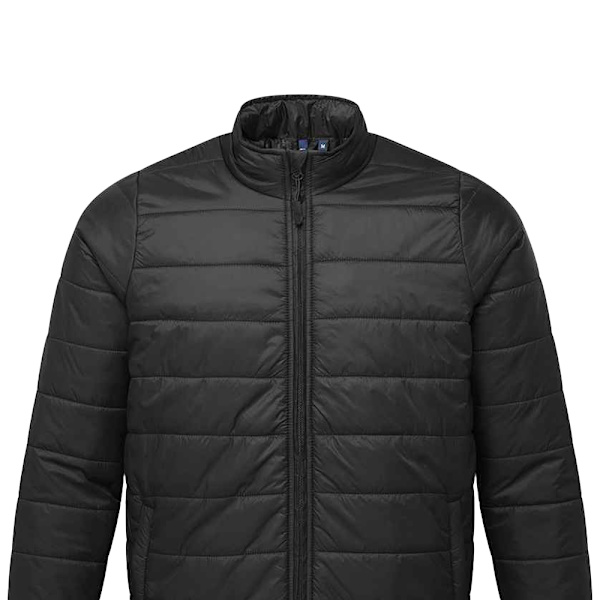 Premier Mens Recyclight Padded Jacket 4XL Svart Black 4XL