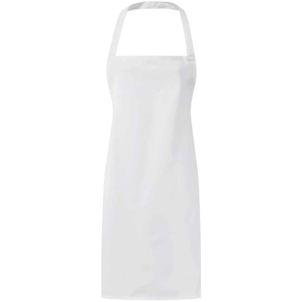 Premier Unisex Vuxen Premier Essential Full Apron One Size Vit White One Size