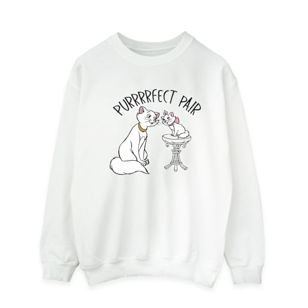 Disney Herr The Aristocats Purrfect Pair Sweatshirt L Vit White L