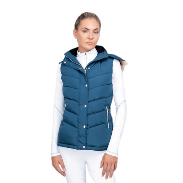 Coldstream Dam/Kvinnor Leitholm Quiltad Väst XS Cool Slate B Cool Slate Blue XS