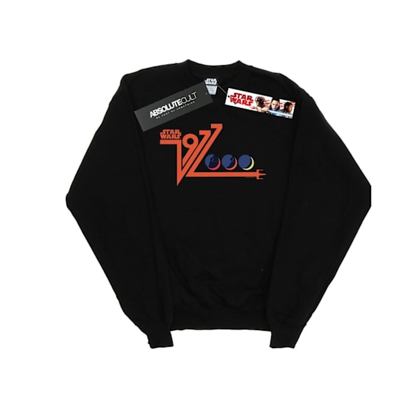 Star Wars Retro 1977 Dödsstjärnan Sweatshirt M Svart Black M
