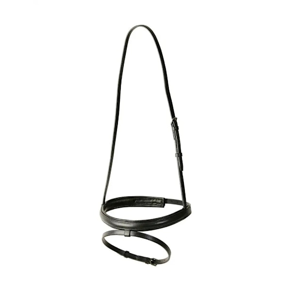 Kincade Classic Läder Häst Flash Nosband Shetland Svart Black Shetland