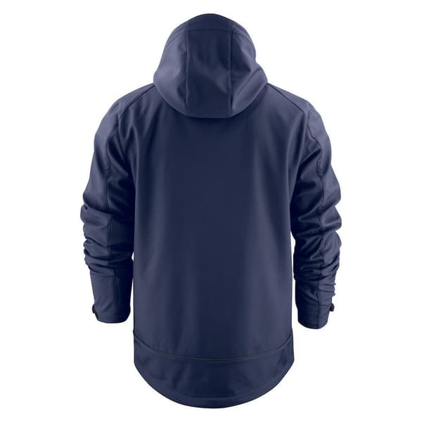Printer Herr Karting Soft Shell Jacka XXL Marinblå Navy XXL