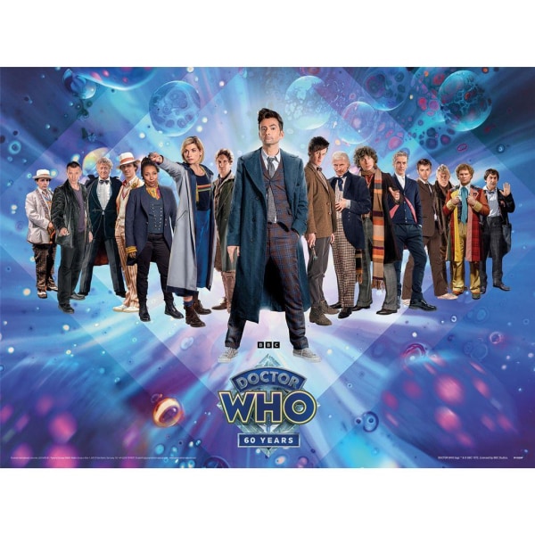 Doctor Who 40- print 40 cm x 30 cm x 0,2 cm Multicolo Multicoloured 40cm x 30cm x 0.2cm