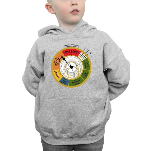 Fantastiska vidunder Boys Threat Level Hoodie 5-6 år Sports Grey Sports Grey 5-6 Years