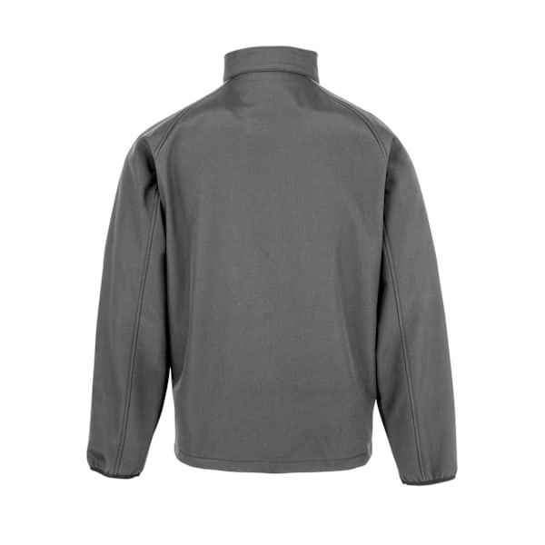 Result Barn/Barn Double Layered Recycled Soft Shell Jacka Grey 9-10 Years