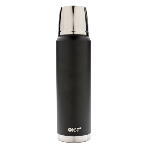 Swiss Peak Elite Koppar Vakuumisolering 1L Flaska One Size Bla Black One Size