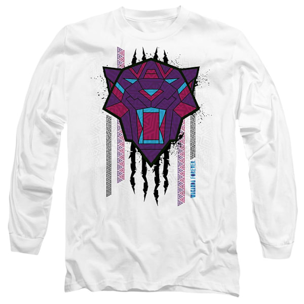 Black Panther: Wakanda Forever Unisex Vuxen Huvud Slash T-Shirt White M
