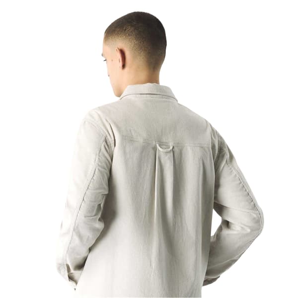 Pretty Green Herr Corduroy Overshirt S Stone Stone S