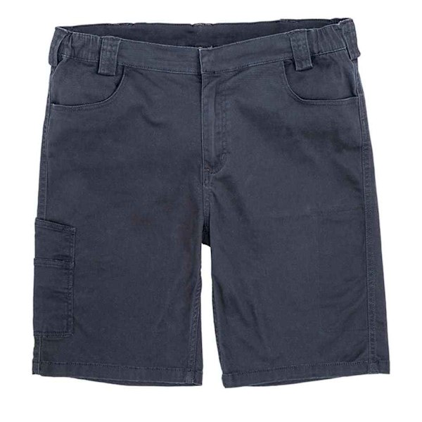 WORK-GUARD by Result Herr Chino Stretch Slim Shorts M Marinblå Navy M