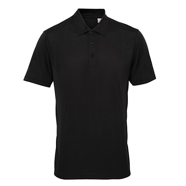 Tri Dri Herr Panelad Kortärmad Poloskjorta XL Svart Black XL