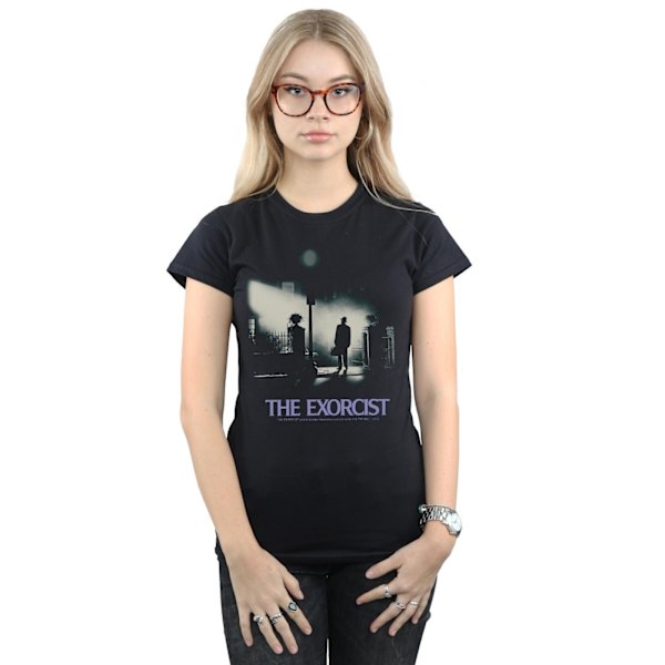 The Exorcist Damtröja med filmposter i bomull för kvinnor/damer, XXL, svart Black XXL