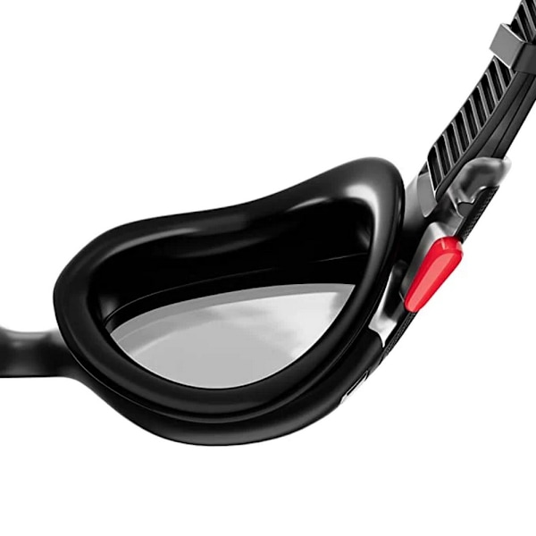 Speedo Biofuse simglasögon för män, en storlek, svart/vit/rök Black/White/Smoke One Size