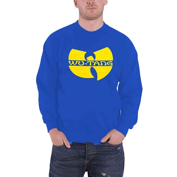 Wu-Tang Clan Unisex Vuxen Logo Sweatshirt S Blå Blue S
