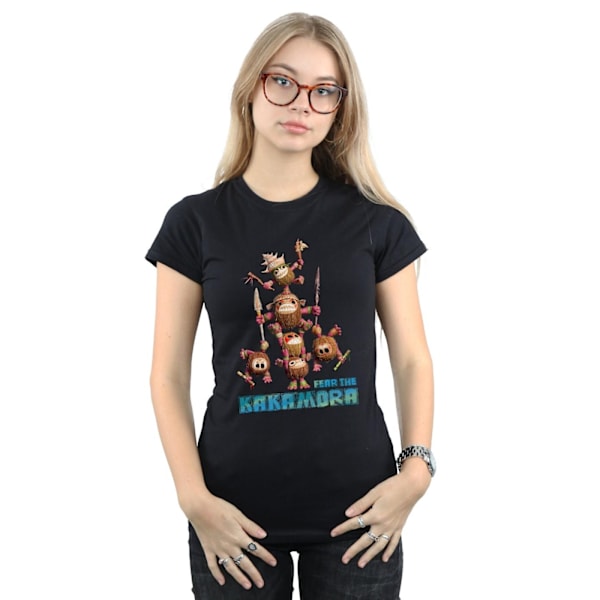 Disney Dam/Dam Moana Fear The Kakamora Bomull T-shirt S B Black S
