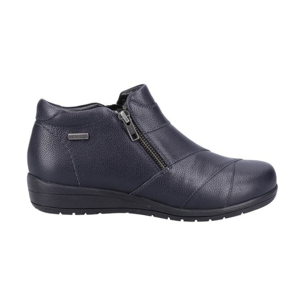 Fleet & Foster Dam/Dam Friesan Leather Boots 5 UK N Navy 5 UK