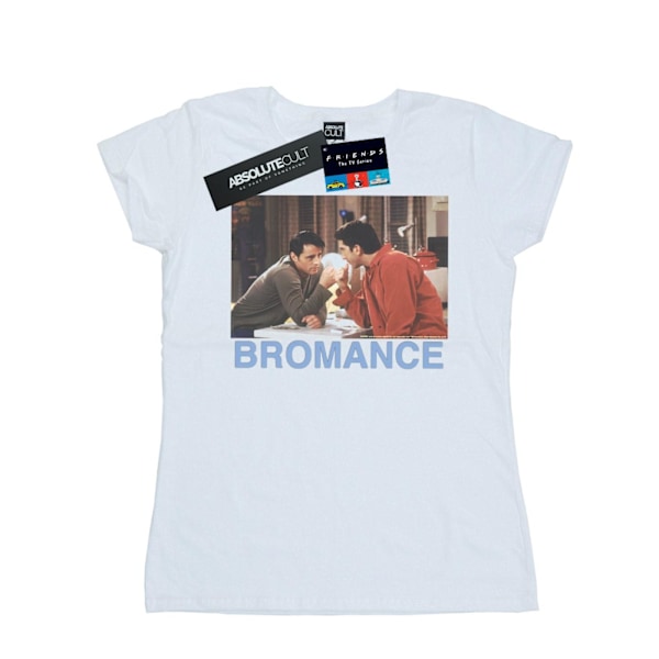 Friends Dam/Damer Joey Och Ross Bromance Bomull T-Shirt M W White M