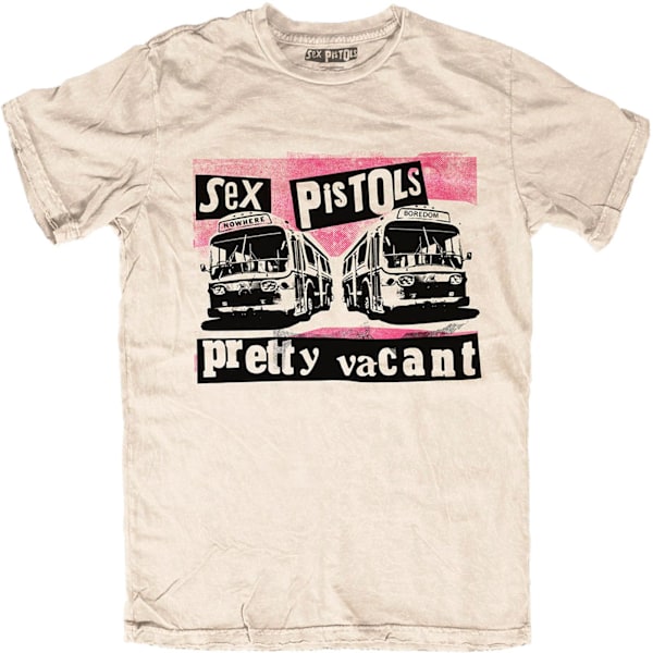 Sex Pistols Unisex Vuxen Pretty Vacant T-Shirt L Sand Sand L