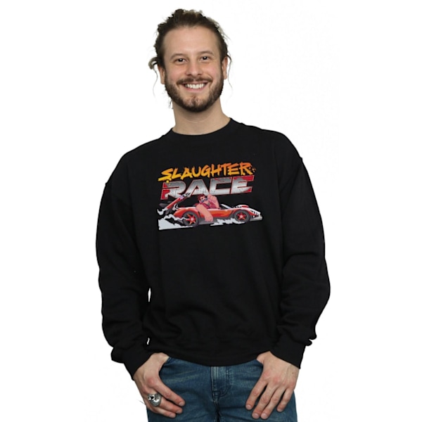 Disney Herr Wreck It Ralph Slaughter Race Sweatshirt 5XL Svart Black 5XL