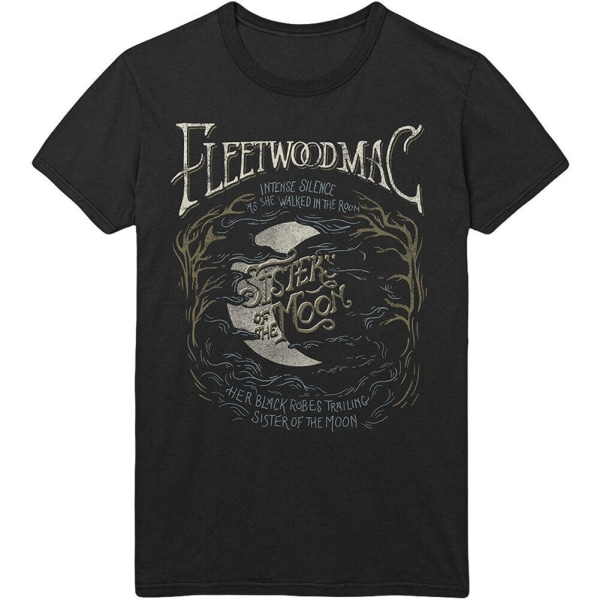 Fleetwood Mac Unisex Vuxna Sisters Of The Moon T-shirt L Svart Black L
