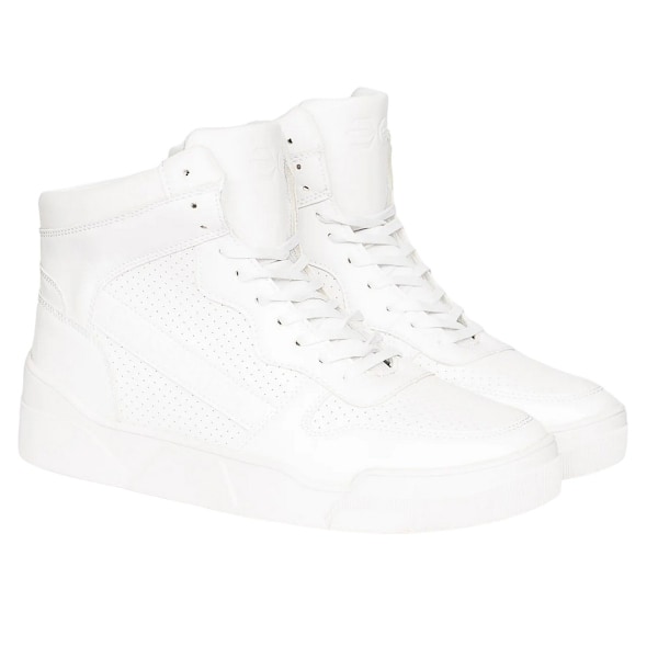 Crosshatch herr Arialva High Tops 9 UK vit White 9 UK
