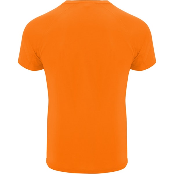 Roly Bahrain herr T-shirt med korta ärmar, sport, XL, fluorescerande orange Fluorescent Orange XL