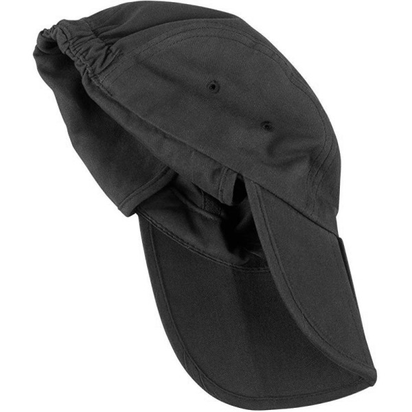 Resultat Unisex Headwear Vikbar legionärsmössa/ cap (förpackning med 2 Black One Size