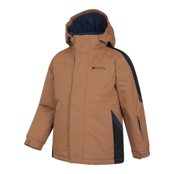 Mountain Warehouse Raptor Snöskidjacka för Barn/Ungdomar 9-10 År Tan 9-10 Years