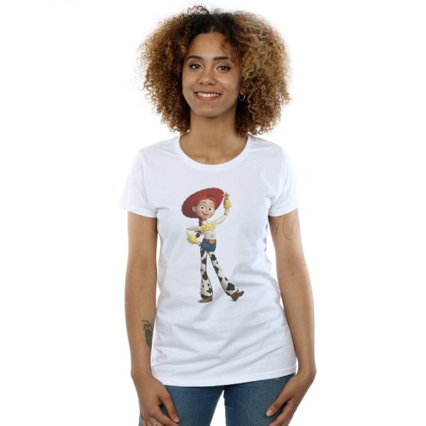 Disney Womens/Ladies Toy Story Jessie Pose Bomull T-shirt L Vit White L