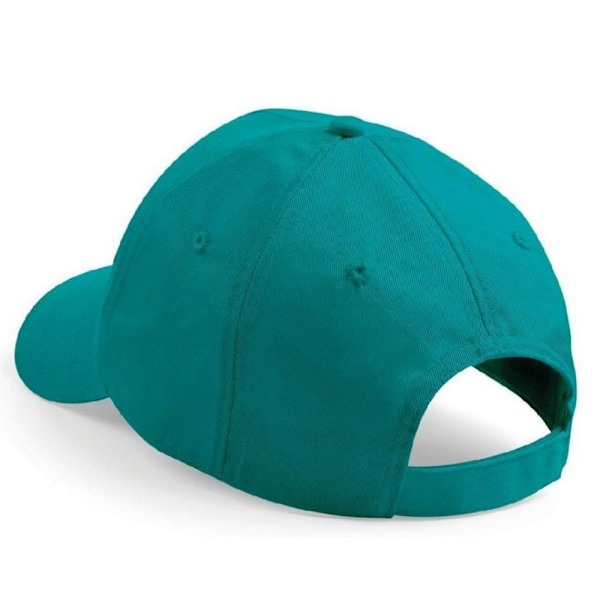 Beechfield Unisex Original 5-Panel Baseballkeps i enfärgad design, One Size Emerald One Size