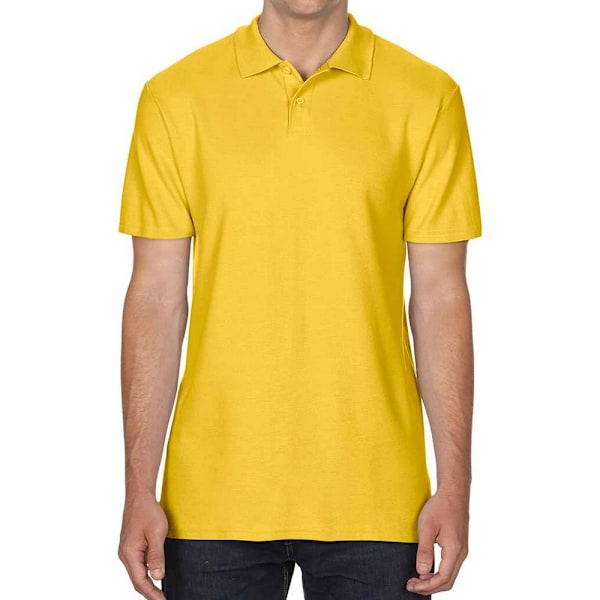 Gildan SoftStyle Double Pique Poloskjorta S Daisy Daisy S