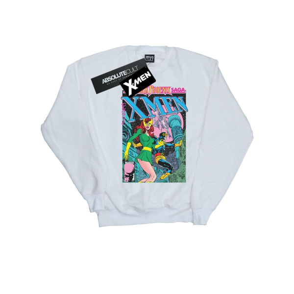 Marvel Mens X-Men The Dark Phoenix Saga Sweatshirt 4XL Vit White 4XL