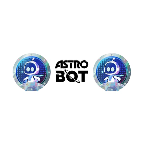 Astro Bot Icon Logomugg En Storlek Vit/Blå/Svart White/Blue/Black One Size