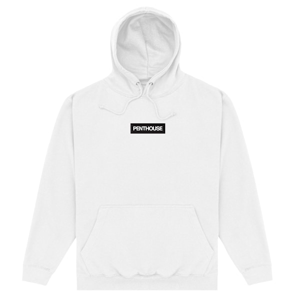 Penthouse Unisex Vuxen Logo Hoodie L Vit White L